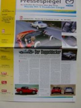 Mazda Pressespiegel MX-5 Roadster Coupe Dezember 2006 NEU