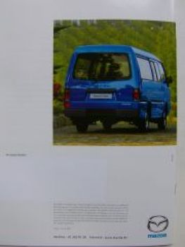 Mazda E-Serie Bus Prospekt Januar 2000