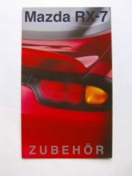 Mazda RX-7 Zubehör Prospekt Februar 1993