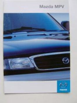 Mazda MPV Prospekt Februar 1999 NEU
