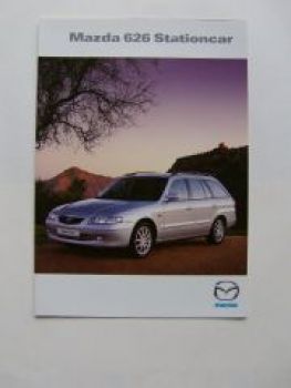 Mazda 626 Stationcar Prospekt Dänemark März 2000 NEU