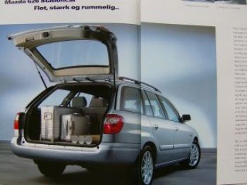 Mazda 626 Stationcar Prospekt Dänemark März 2000 NEU