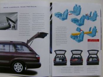 Mazda 626 Kombi Prospekt August 1998 NEU