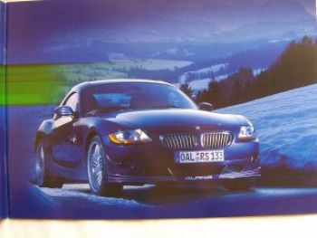 Alpina Z4 Roadster S E85 Prospekt 2004 NEU