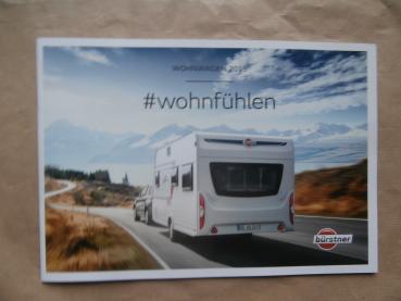 bürstner Wohnwagen 2019 Premio +Life,Premio Plus,Averso,Averso Plus,Averso Nordic Katalog August 2018+Preisliste