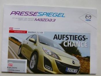 Mazda 3 Pressespiegel März 2009 NEU