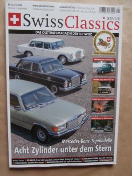 Swiss Classics Revue Nr51-5 2015 Mercedes Benz 300SEL 6.3 vs. 600 W100 vs. 450SEL 6.9 W116,Kaufberatung Fiat Topolino,
