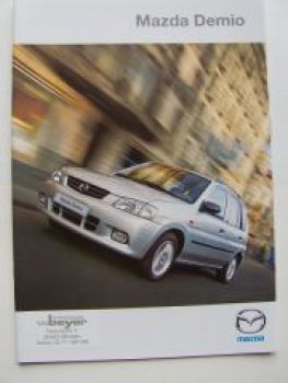 Mazda Demio Prospekt Mai 2000 NEU