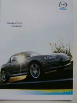 Mazda MX-5 Zubehör Prospekt März 2004 NEU NB