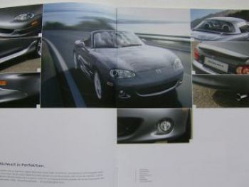 Original Mazda MX-5 Prospekt Printausgabe im März 2004 : Autoliteratur Höpel
