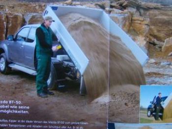 Mazda BT-50 Sonderaufbauten Prospekt September 2008