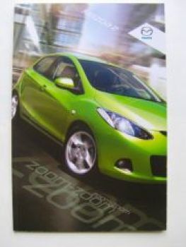 Mazda 2 Prospekt Januar 2009 NEU DE