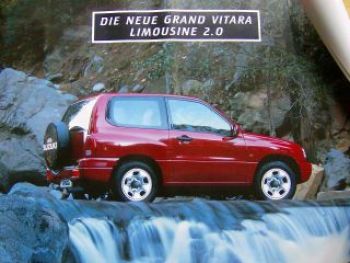 Suzuki Grand Vitara Limousine 2.0 Poster NEU Original