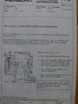 Pierburg Technische information Vergaser 2X 324/40INAT 525