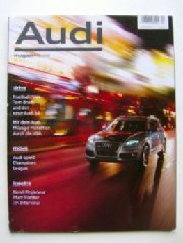 Audi magazin 4/2008 S4, S-tronic, NSU TT, Q7 Effizienz-Tour