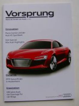 Audi Vorsprung 2/2009 IAA-Special, A5 Sportback, 100 Jahre Audi