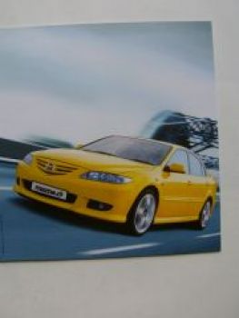 Mazda 6 Prospekt April 2002 NEU
