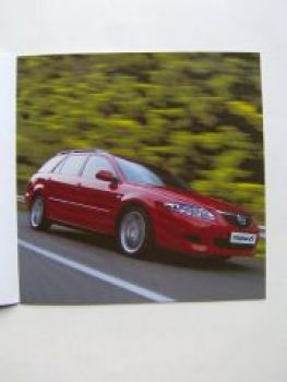 Mazda 6 Prospekt April 2002 NEU