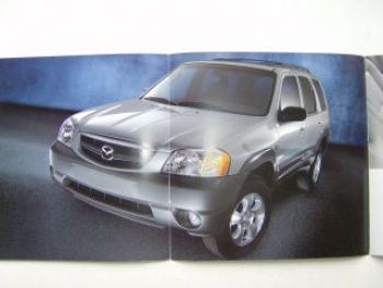 Mazda Tribute Prospekt März 2000 Vorstellung