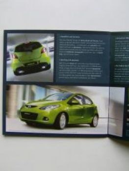Mazda 2 Prospekt Vorstellung NEU Rarität A5 Format DE