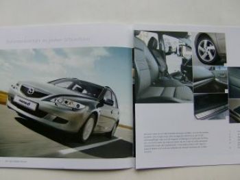 Mazda 6 Impression Prospekt Juni 2004 NEU