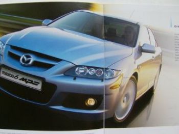 Mazda 6 MPS Prospekt September 2005 NEU