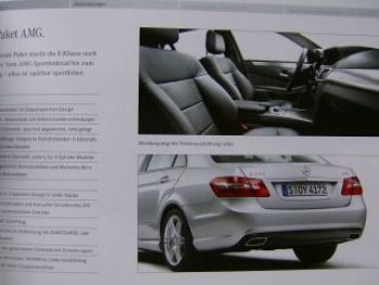 Mercedes Benz E-Klasse BR212 Limousine T-Modell November 2009