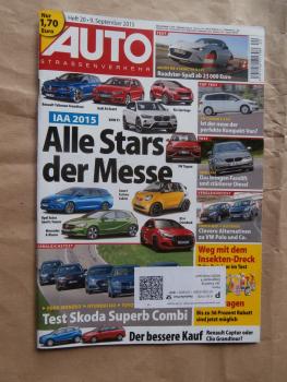 Auto Strassenverkehr 20/2015 Mazda MX-5 Skyactiv-G 131, Touran 1.4TSI,BMW 320d F30,B-Max vs. Venga,
