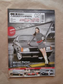 Abgefahren Magazin Nr.2 Frühjahr 012 Opel Monza,BMW 2002 Alpina,Lotus Esprit, Ika Torino,Granada Turnier,Mini Countryman