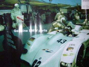 BMW V12 LMR 1999 Poster Motorsport NEU