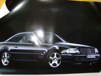 Mercedes Benz SL-Klasse 600 V12 R129 Original Poster