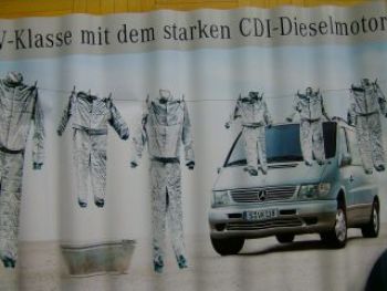 Mercedes Benz V-Klasse CDI BR638 Poster