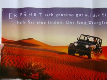 Jeep Wrangler Poster NEU Original