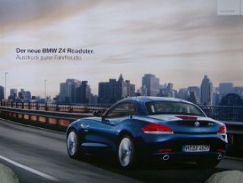 BMW Z4 Roadster E89 Poster NEU
