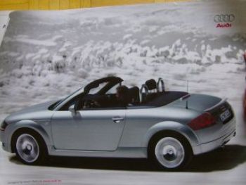 Audi TT Roadster Poster NEU Rarität