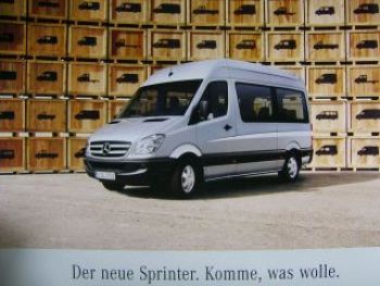 Mercedes Benz Original Sprinter Kombi Poster NEU