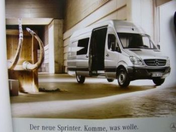 Mercedes Benz Original Sprinter Hochdach Poster NEU