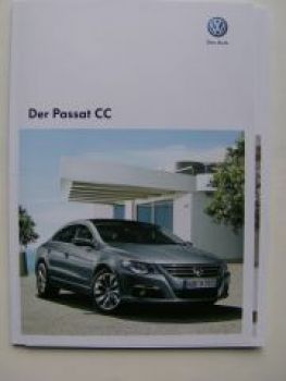 VW Passat CC Prospekt November 2009 +Preisliste NEU