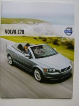 Volvo Preisliste C70 April 2009 NEU