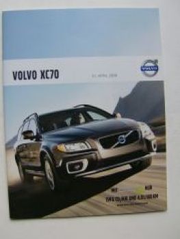 Volvo Preisliste XC70 April 2009