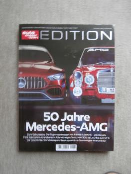 Auto Motor und Sport Edition 50 Jahre Mercedes AMG 300SEL 6.3 W108 - GT S,500SL 6.0 32 AMG,C32,SL73,E55,C63 AMG