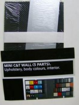 BMW Mini Lacke Polster Interior Surface 9/2008 R56 R55