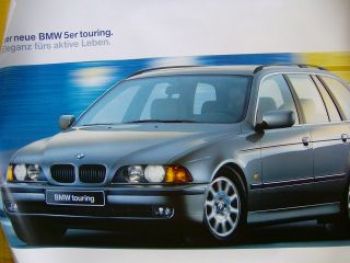 BMW Original 5er Touring E39 Poster