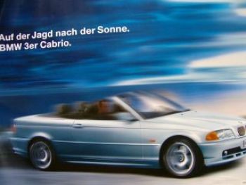 BMW Original 3er Cabriolet E46 2000 NEU Poster