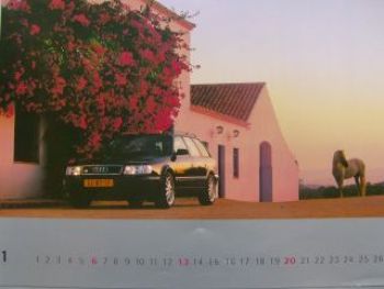 Audi Kalender 1994 80 B4, 100 S4 C4