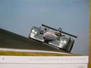 Audi Kalender 2001 R8 Le Mans