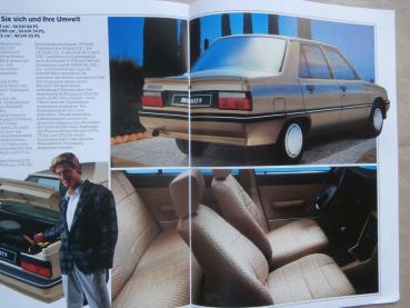 Renault 9 TL GTL TD GTD TX Kat +Automatic TXE Prospekt