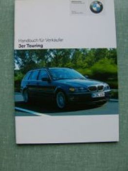 BMW Handbuch für Verkäufer 3er touring E46 2004 +Special Edition