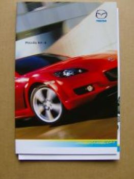 Mazda RX-8 Prospekt November 2007 NEU