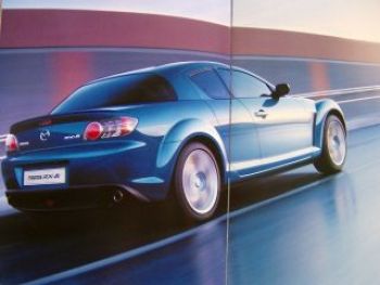 Mazda RX-8 Prospekt November 2007 NEU